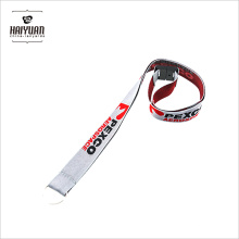 Factory Directory Silver Woven Lanyard Breakaway Design Sale Cool Lanyard for Key Manufacture